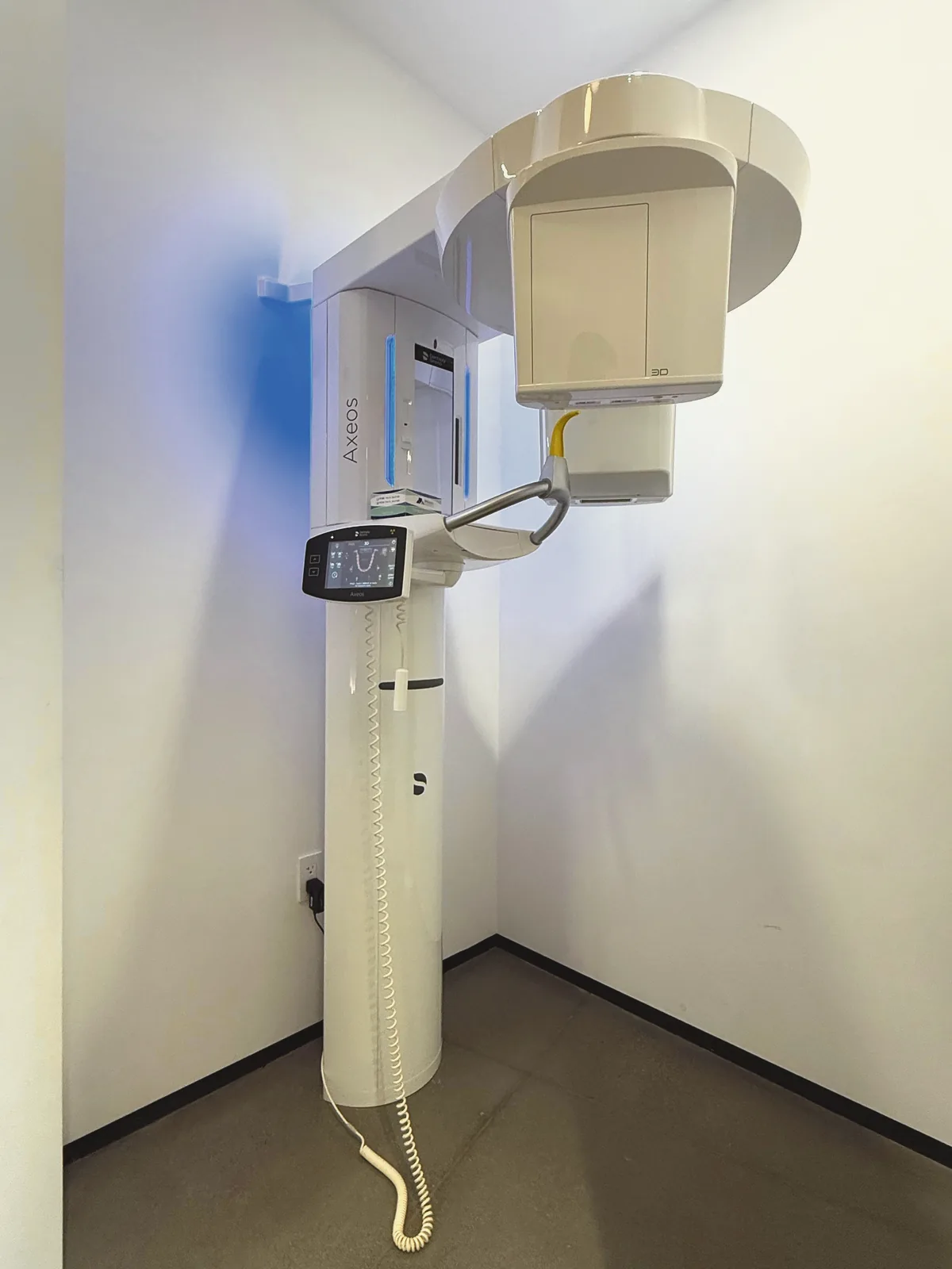 The Axeos 3D imaging unit at the Mountain View studio.